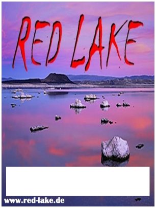 Red Lake Plakat Vorlage